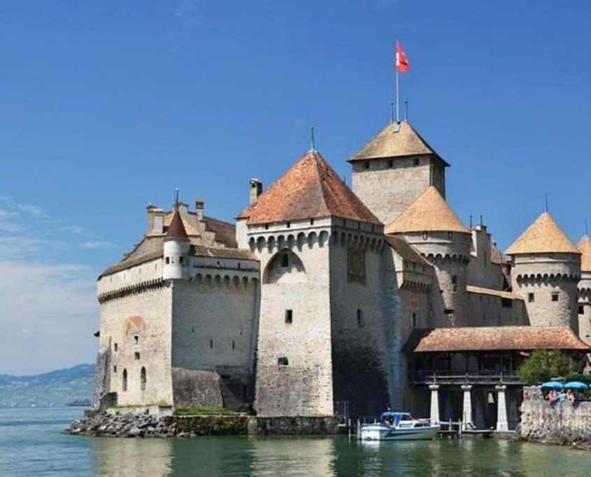 Jolie Vue Au Calme Lägenhet Évian-les-Bains Exteriör bild